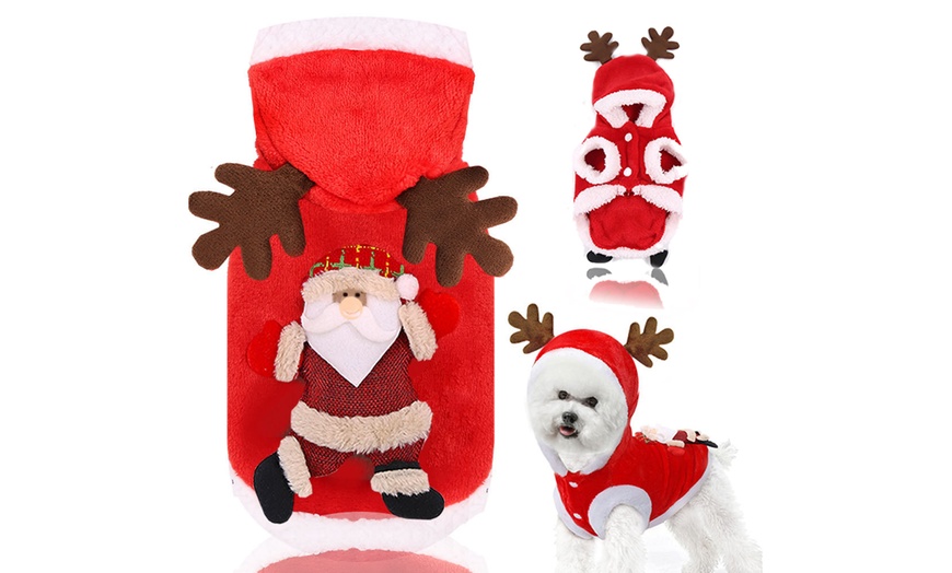 Image 5: Christmas Costume for Small or Medium Dogs and Cats