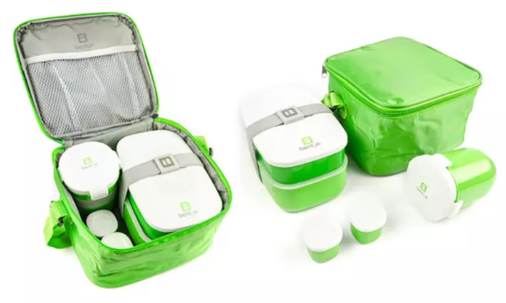 Bentgo Lunchbox Set with Carrying Bag (6-Piece) - Second Medium