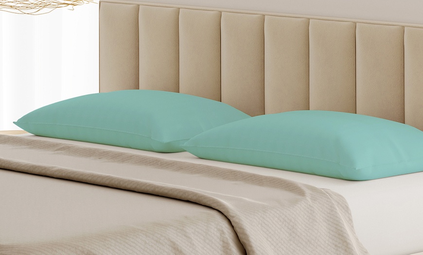 Image 27: Coppia Federe 100% puro Cotone Alta qualità Made in Italy