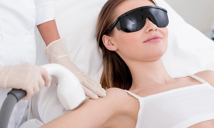 Image 1: 3 Laser Hair Sessions: Small to Full Body Options at Hana!