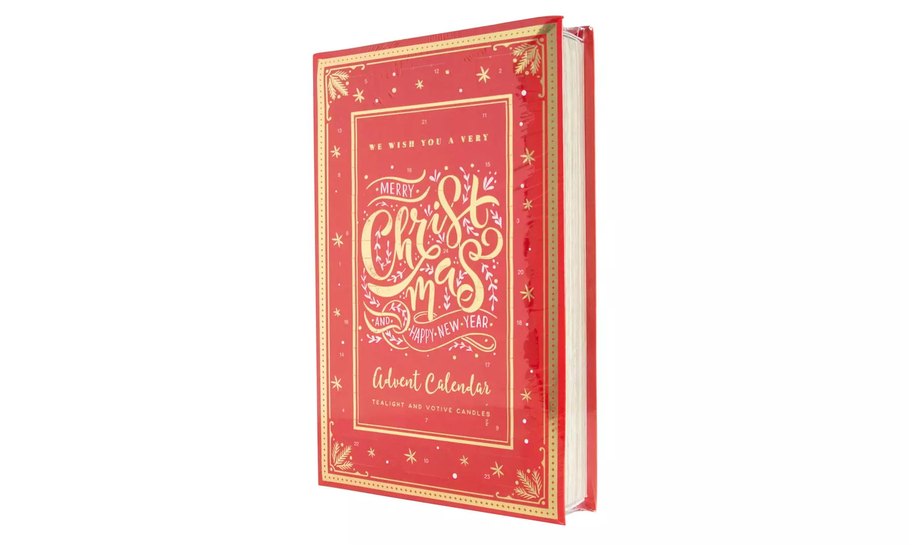 1, 2 ou 4 calendriers de l'Avent Livre de Noël, bougies parfumées - Second Medium