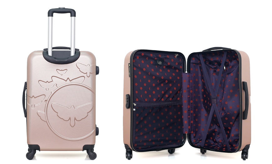 Image 13: LPB Three-Piece Luggage Set