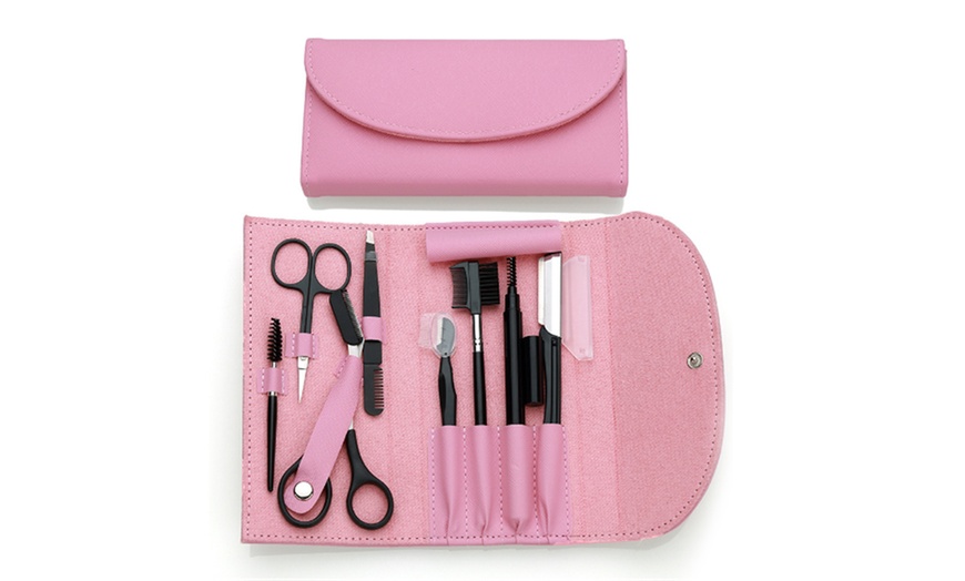 Image 3: Eight-Piece Eyebrow Trimming Tool Set With Free Delivery