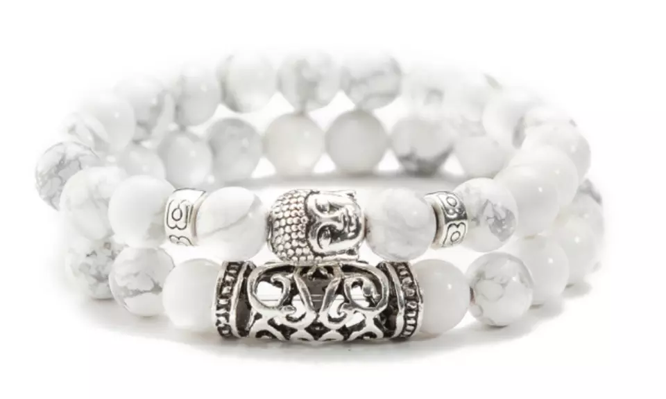 1 ou 2 double bracelets Chakra Energy Yoga pour homme - Image 7