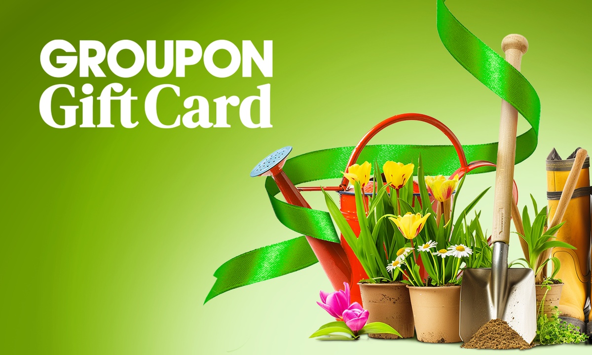 ⭐️ Haus&Garten Groupon-Geschenkkarte:Teile Leidenschaft mit der Welt!