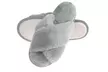 Womens Faux Fur Cross Slide Slippers Warm Memory Foam Indoor Outdoor Shoes - Second Medium