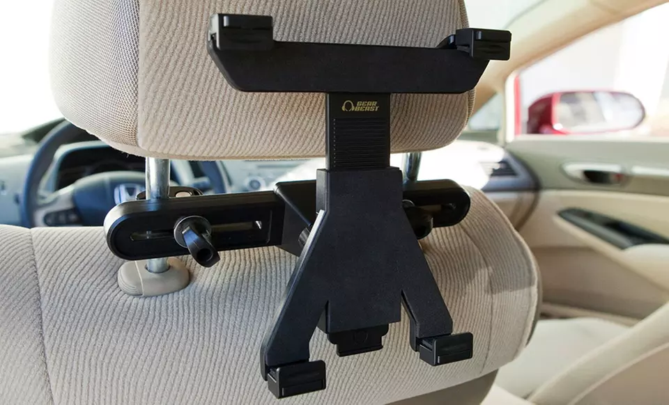 Gear Beast Universal Headrest Tablet Mount for 7– to 10.2–Inch Tablets including Apple, Galaxy, Nabi, Nexu, and More - Primary Image