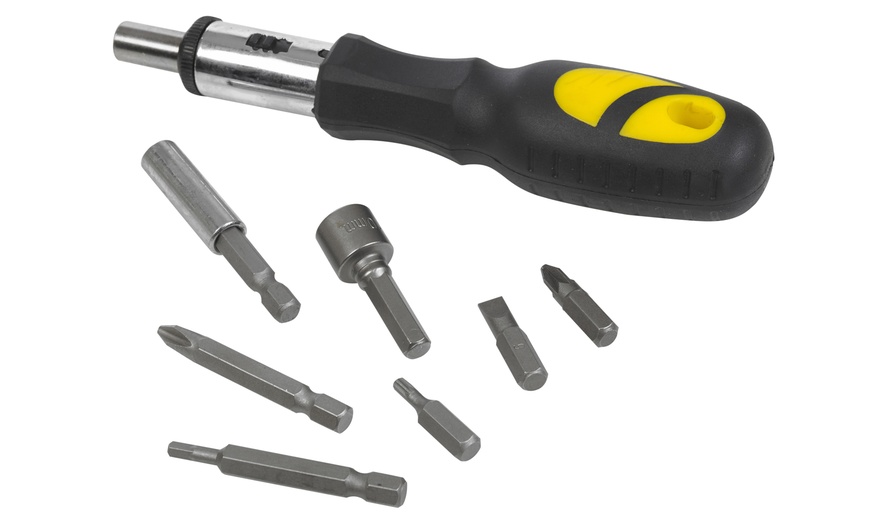 Image 3: Kinzo 45-PC Ratchet Screwdriver