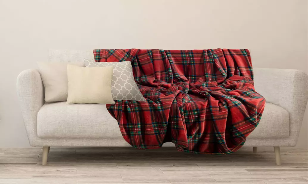 Caldo plaid morbido tartan, scozzese