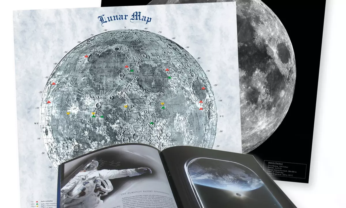 Mondgrundstück als Spaß-Geschenk