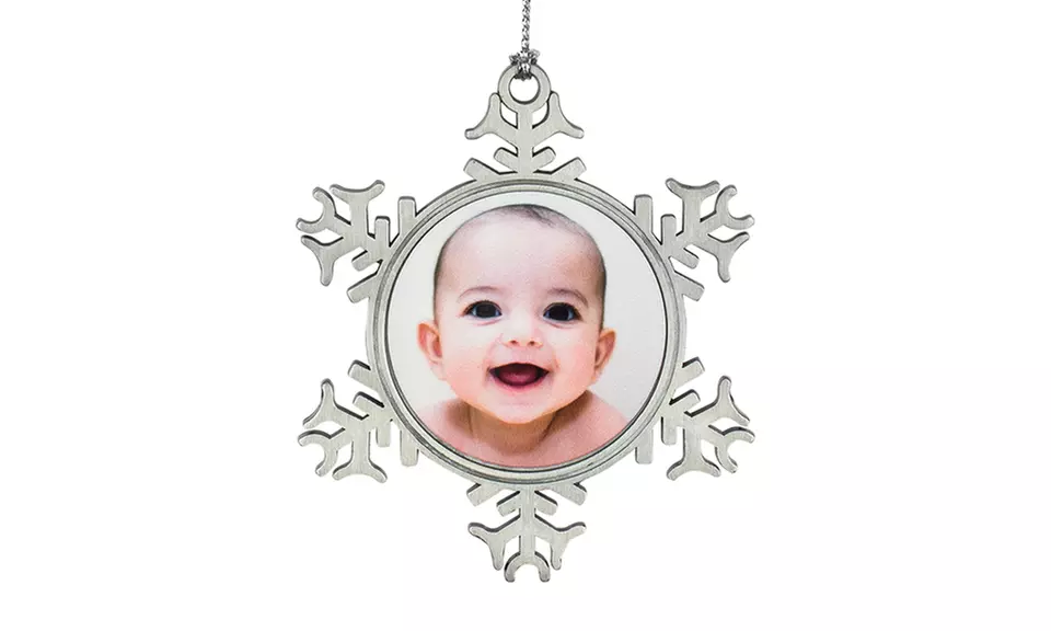 One or Three Custom Ornaments from Collage.com (Up to 75% Off). 10 Options Available. - Second Medium