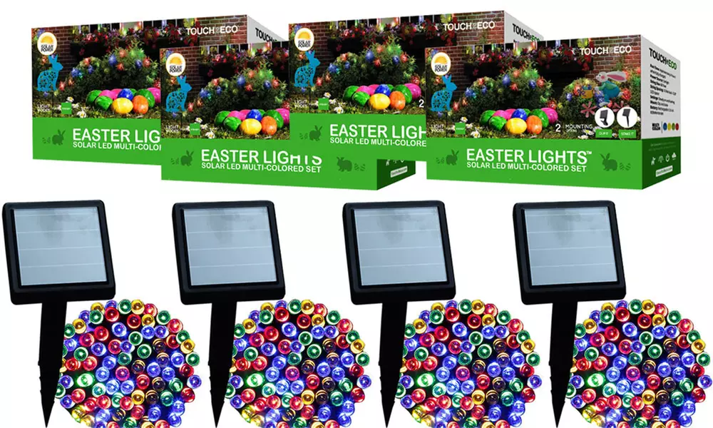 Solar Easter Multi-Colored String Lights (1-, 2-, or 4-Pack) - Second Medium