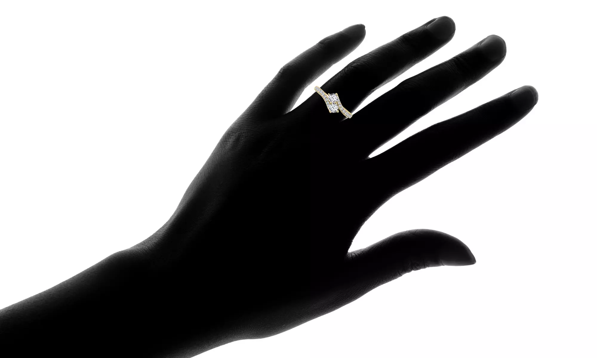 2.50 CTTW Genuine Gemstone Eternal Ring in Sterling Silver - Second Medium