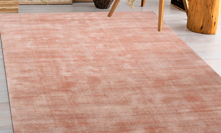 Image 5: Tapis en viscose effet usé