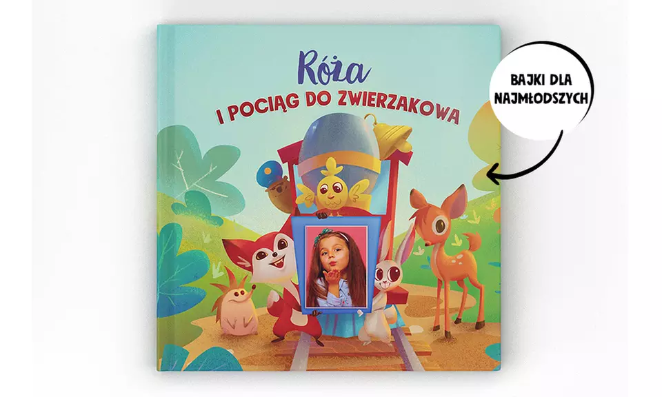 Personalizowana książeczka ze zdjęciem i imieniem dziecka