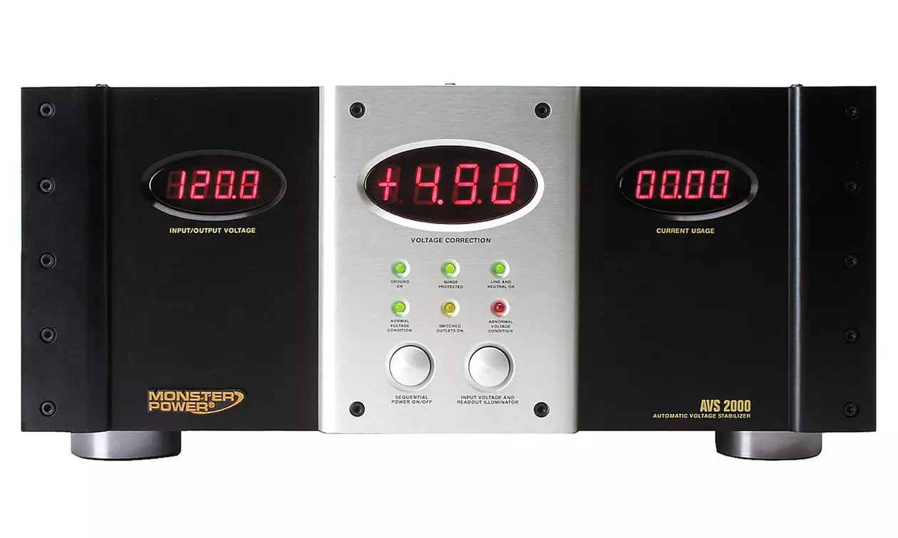 Monster Cable Channel Power Conditioner for Home Theaters and Professional Audio Equipment (Manufacturer Refurbished) - Primary Image