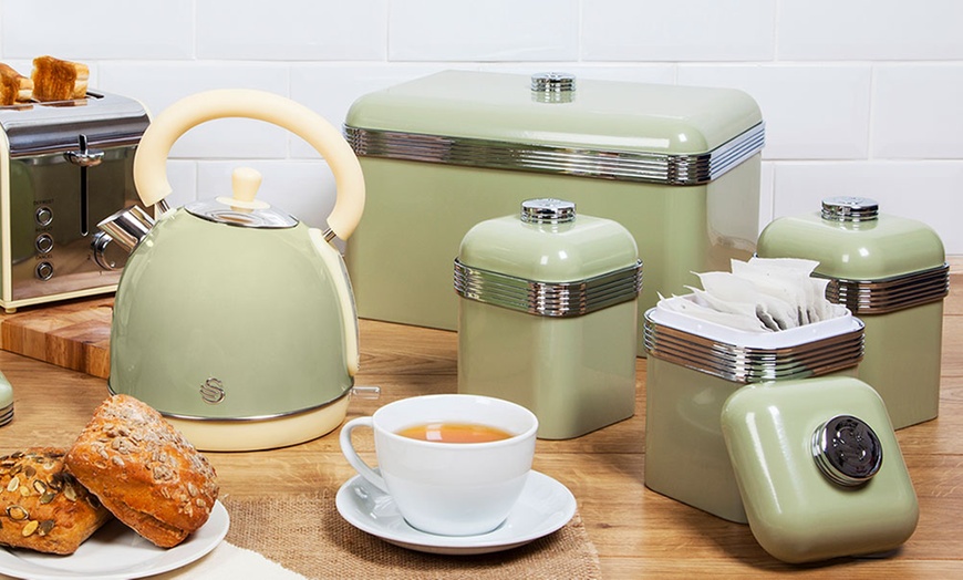 Image 2: Swan Retro 6-Piece Kitchen Set