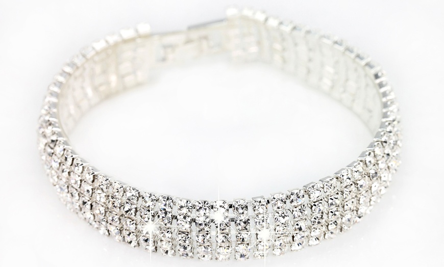 Image 2: Bracelet orné de cristaux Swarovski®