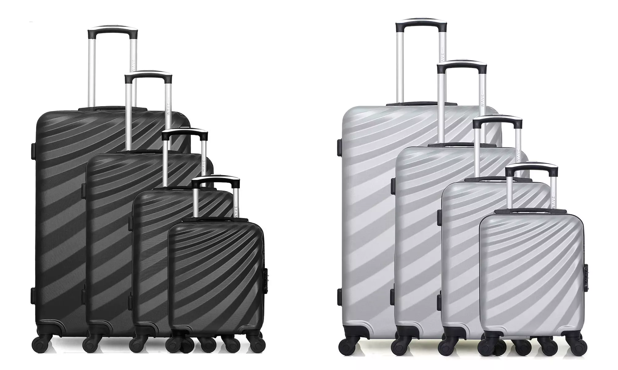 Juego de 4 maletas de diferentes tamaños, con envío gratuito - Primary Image