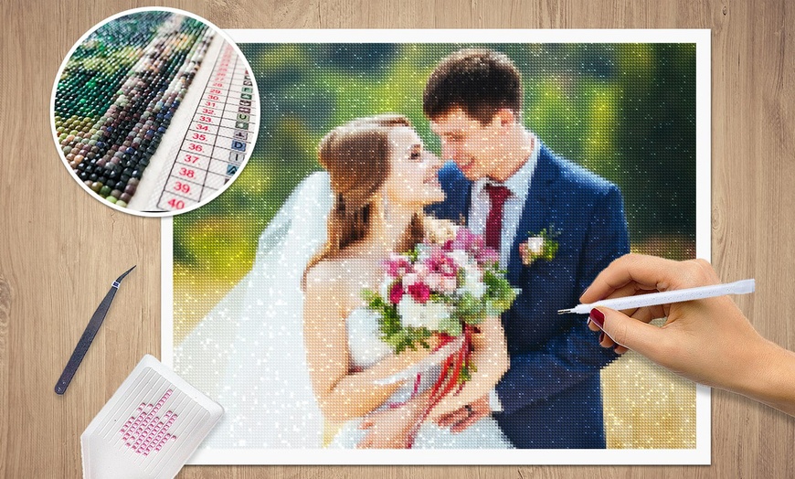 Image 2: Personalisierbare Foto-Diamond-Painting