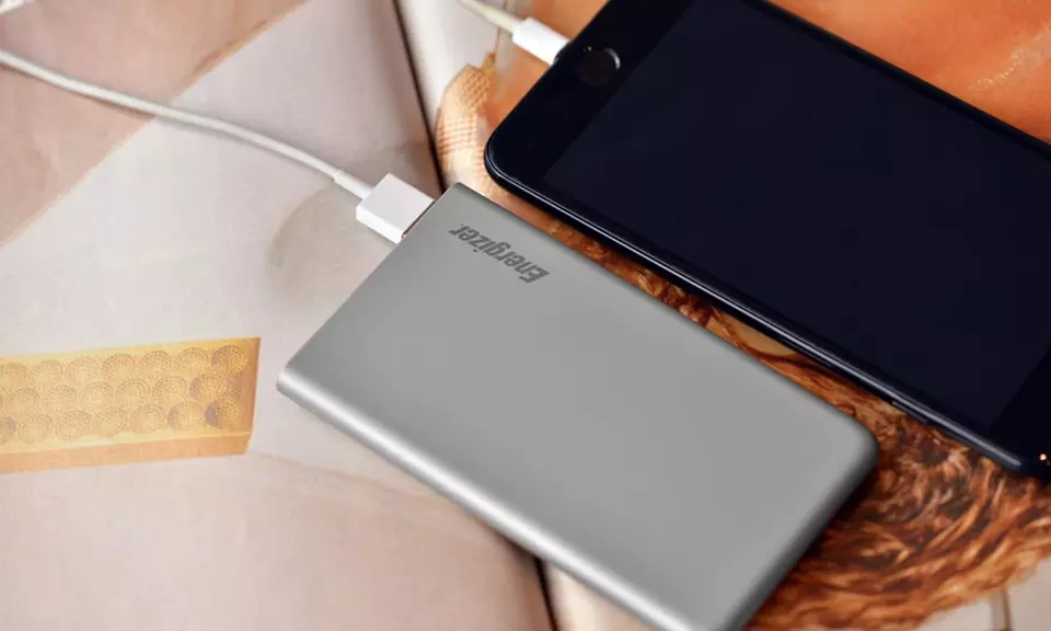 1 ou 2 powerbank Energizer 4000mAh, câble iPhone 1m en option - Primary Image