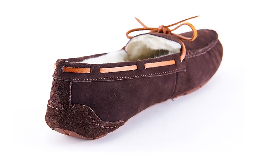 Image 29: Suède moccasins voor dames