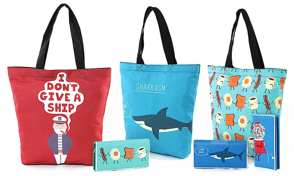 Ashley M. Artist Series Quirky Wallets and Totes - Primary Image