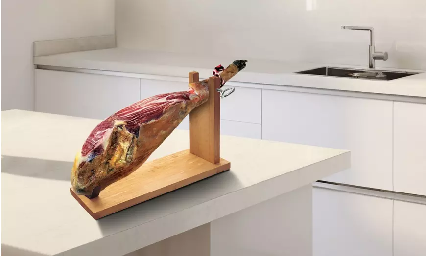 Image 1: Packs de soportes para jamón de Bergner, Well Home y San Ignacio