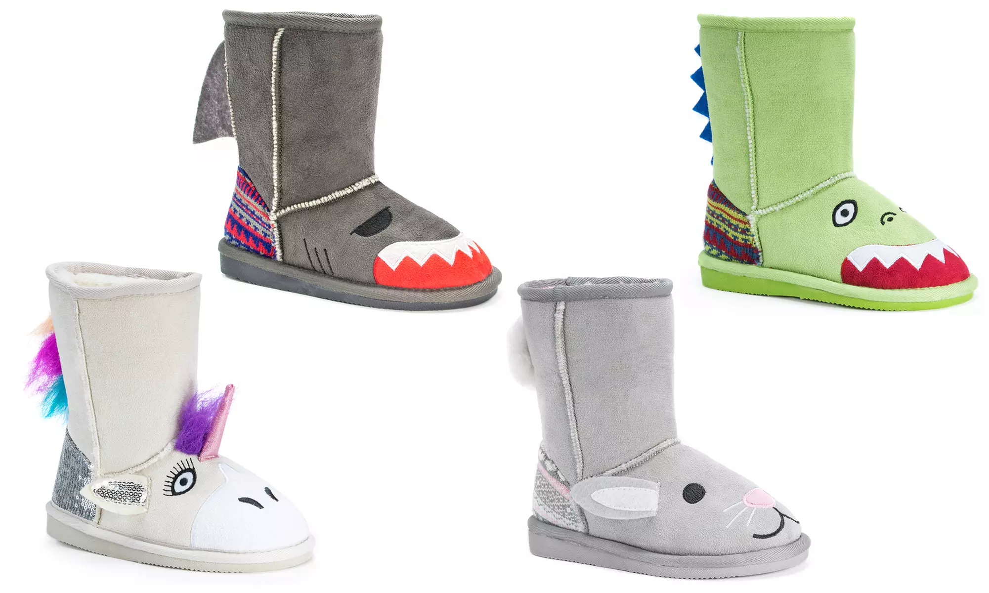 Muk Luks Zoo Kids' Boots - Primary Image