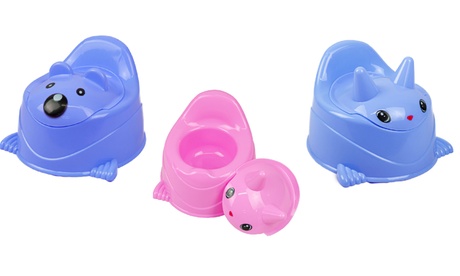 Vasino Happy Animals in plastica disponibile in 2 colori