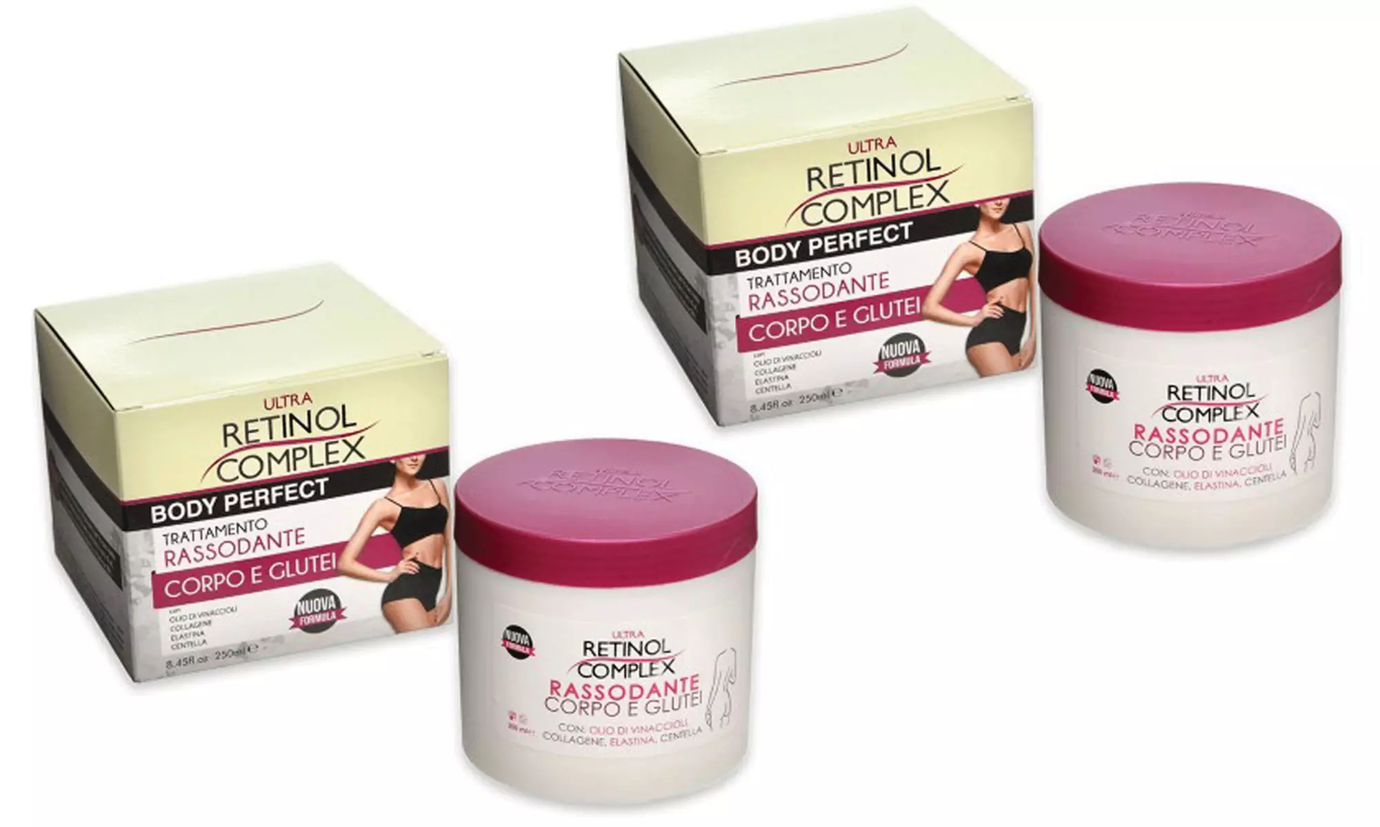 Crema rassodante corpo e glutei 250 ml