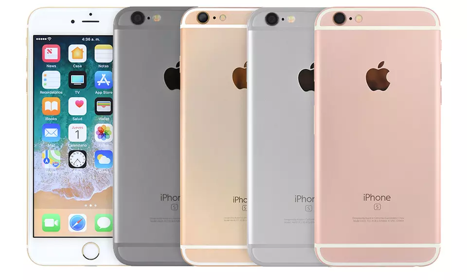 Apple iPhone 6/6s/6 Plus/6s Plus w/ MFi Certified Lightning Cable & Power Adapter (GSM & CDMA Unlocked)(Scratch & Dent)  - Primary Image