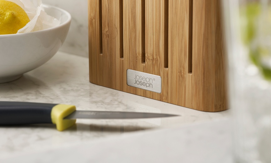 Image 3: Joseph Joseph Bamboo Knife Block