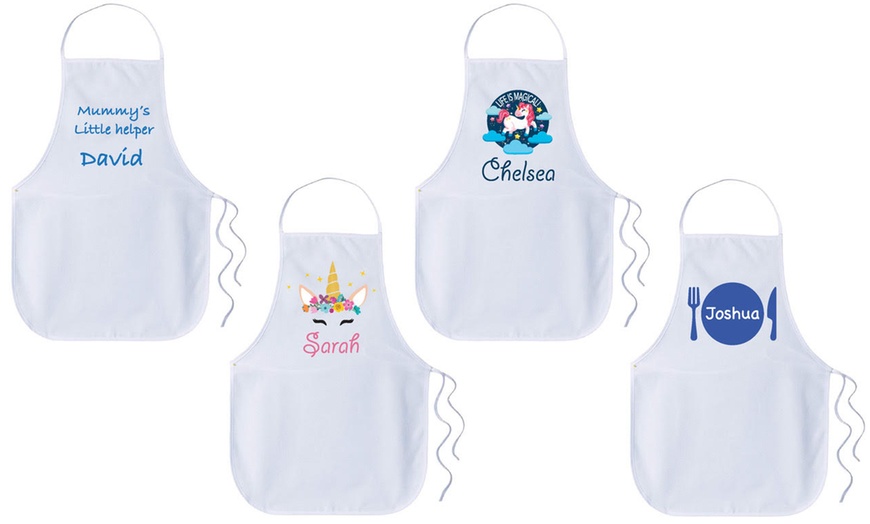 Image 5: Personalised Kids Apron from Decomatters