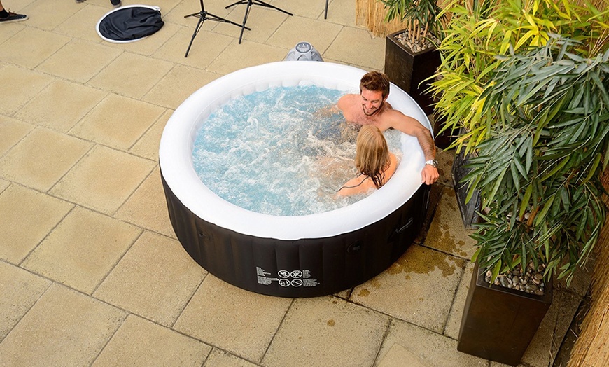 Image 3: Miami Lay-Z-Spa Inflatable Hot Tub