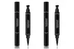 One, Two or Three Glamza Two-in-One Waterproof Liquid Eyeliner and Wing Stamp Pen Sets - Second Medium