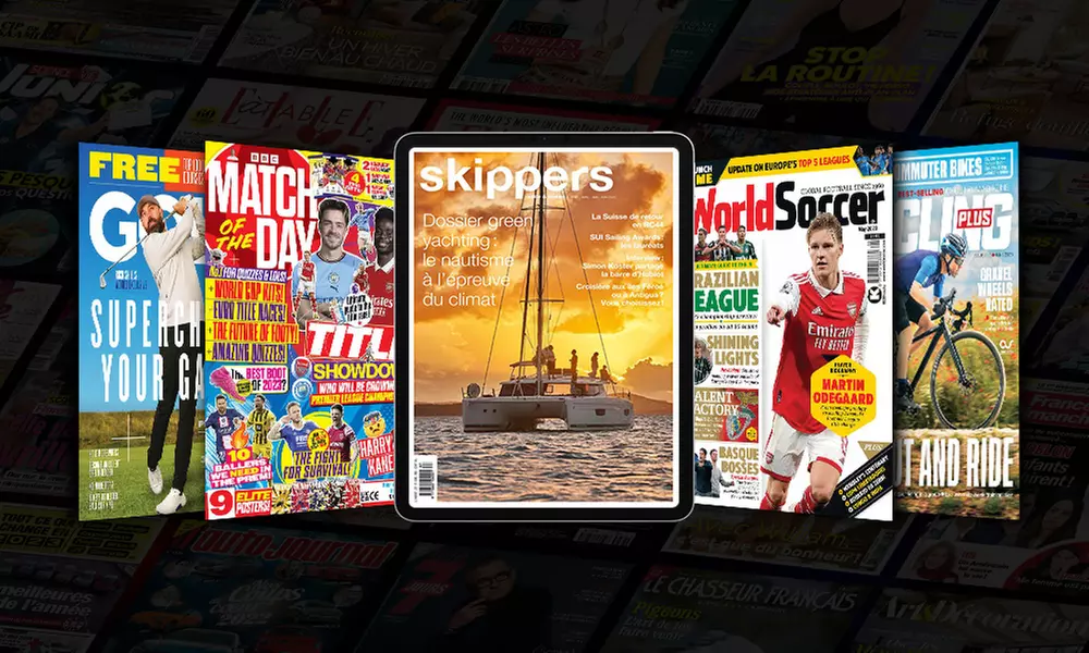 Abonnement magazines de 12 mois