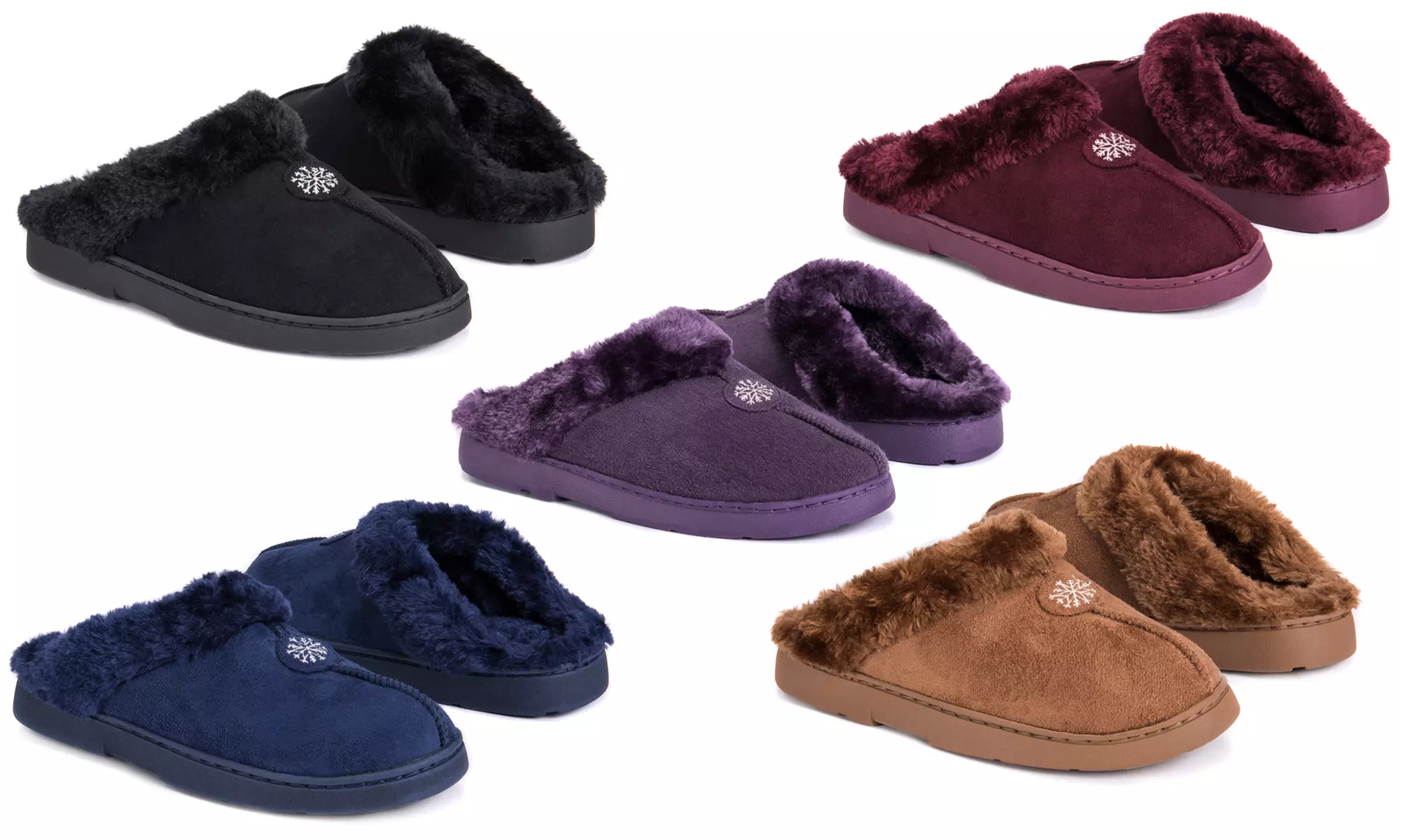 Muk Luks Women's Polysuede Clogs (Up to Size 11-12) - Primary Image