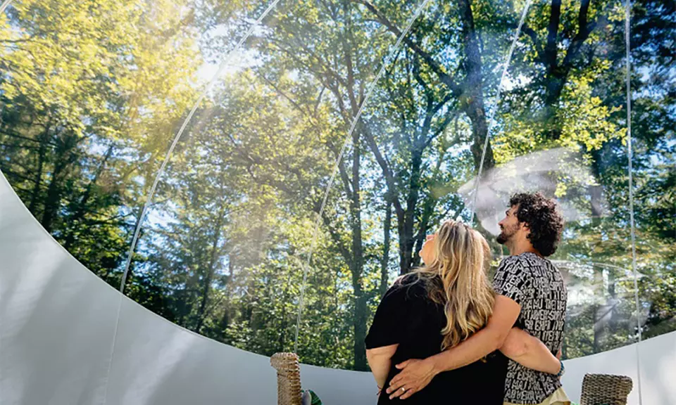 Occitanie : 1 ou 2 nuits avec petit-déjeuner et apéritif en option pour 2 personne au Somn'en bulle - Primary Image