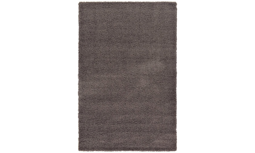 Image 2: Thick Pile Soft Shaggy Area Rug