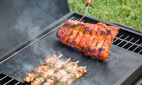 Feuille de cuisson antiadhésive et réutilisable pour tapis de barbecue et four