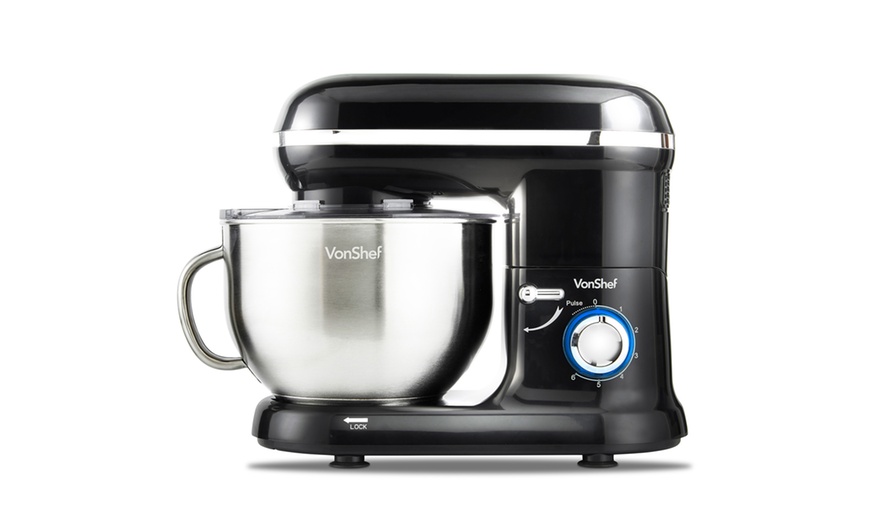 Image 3: VonShef 800W Stand Mixer