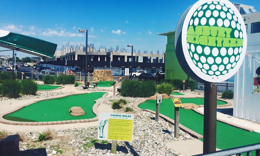 Image 1: Enjoy a Music-Themed 18-Hole Mini Golf Adventure for One, Two or Four