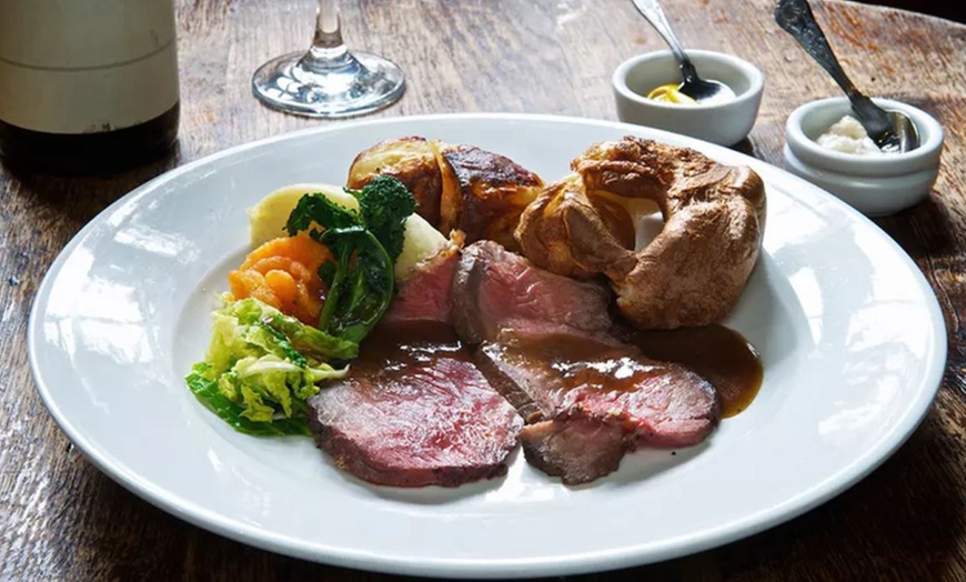 Image 5:  Restaurant Speciality - Sunday Roast at The Hollin House Hotel