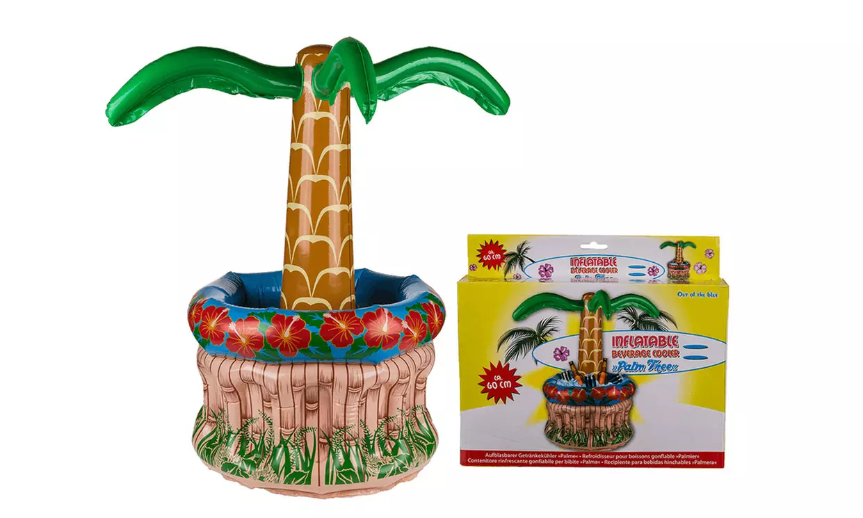 1 ou 2 mini bars flottants gonflables en forme d’île déserte - Primary Image