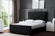 Allegra Upholstered Bed with Optional Mattress - Second Medium