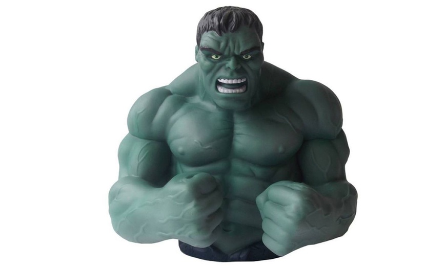 Image 1: Marvel Incredible Hulk Money Bank