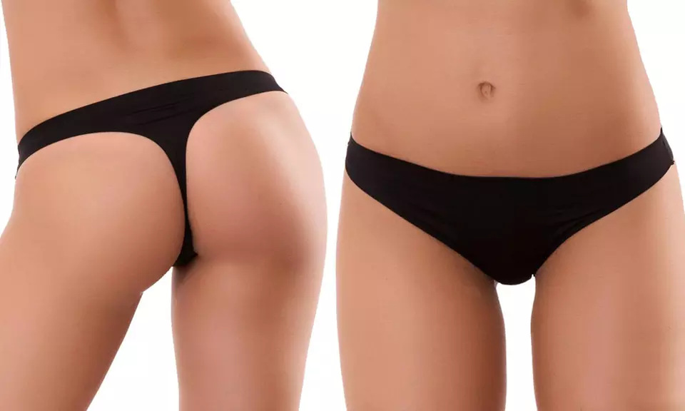 Pack de 12 strings basiques en coton - Second Medium