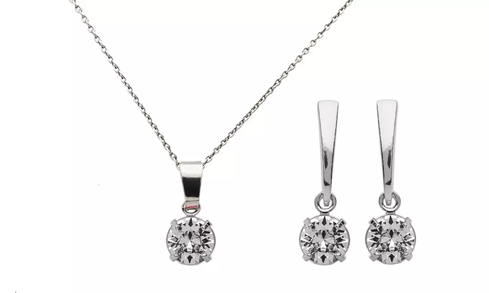 Limited edition sieradenset met Swarovski®-kristallen