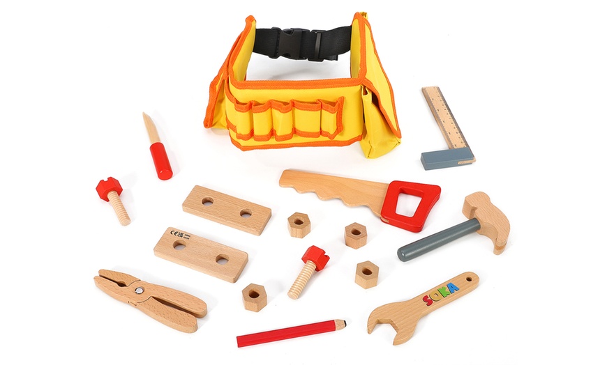 Image 6: My Tool Belt Toy Set